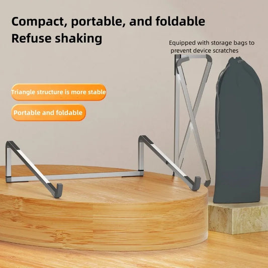 Focus Rest Laptop Stand – Support pliable en aluminium pour ordinateurs portables et tablettes