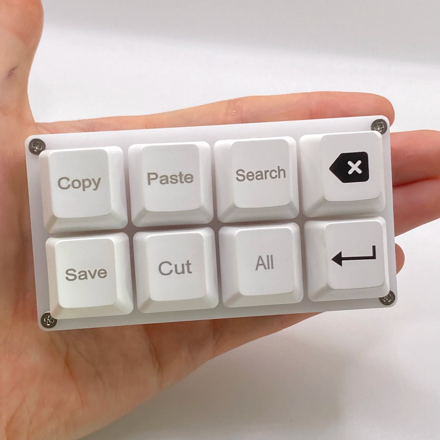 Focus Tap Macro Pad – Clavier de raccourcis à 8 touches pour des flux de travail accélérés