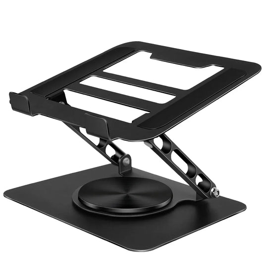 Support pour ordinateur portable Pivot Focus – Hauteur réglable et base rotative à 360°