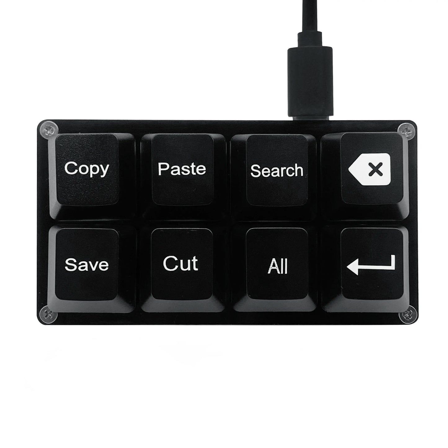 Focus Tap Macro Pad – Clavier de raccourcis à 8 touches pour des flux de travail accélérés