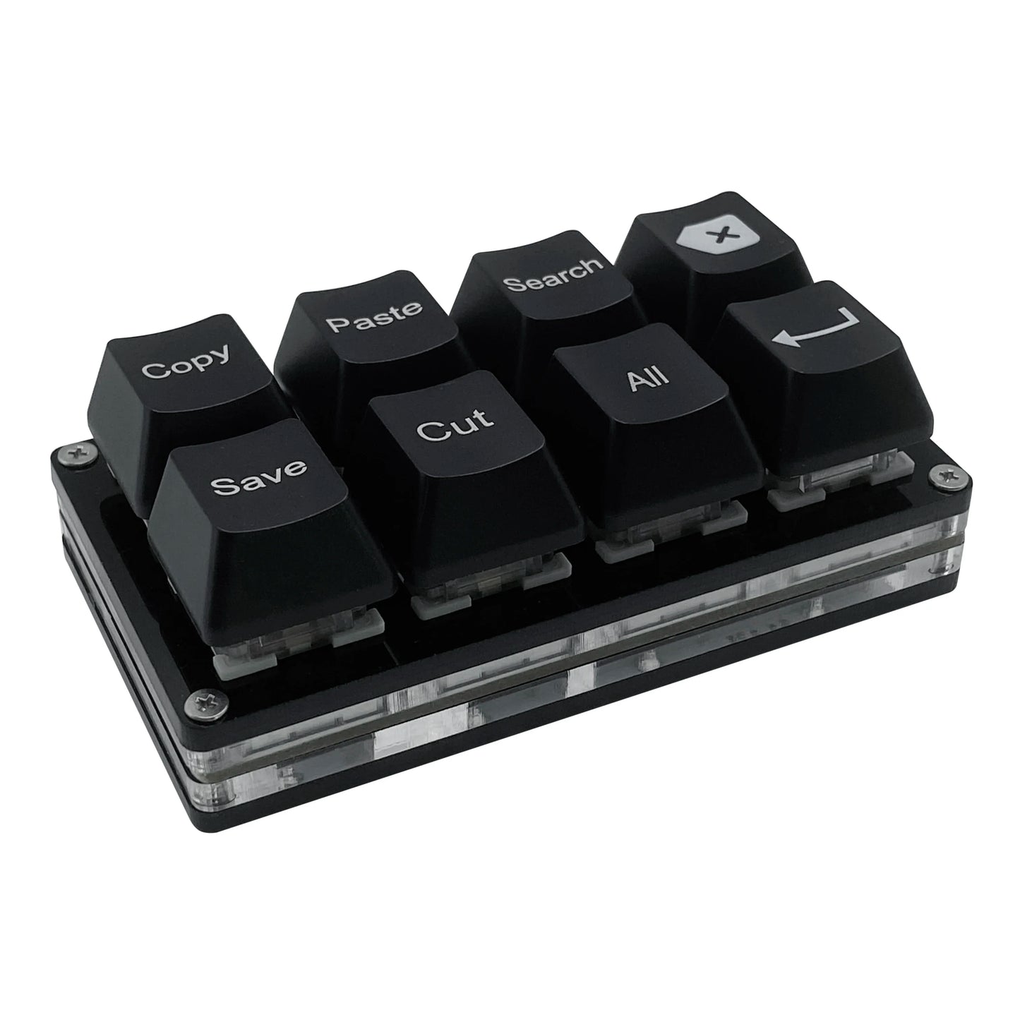 Focus Tap Macro Pad – Clavier de raccourcis à 8 touches pour des flux de travail accélérés