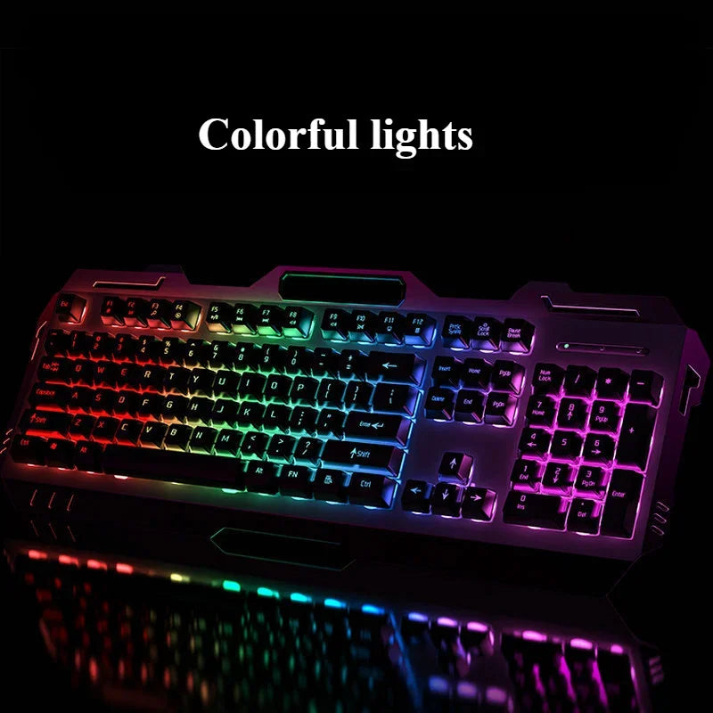Clavier RVB Focus Pulse – Clavier de jeu à sensation mécanique avec repose-poignet