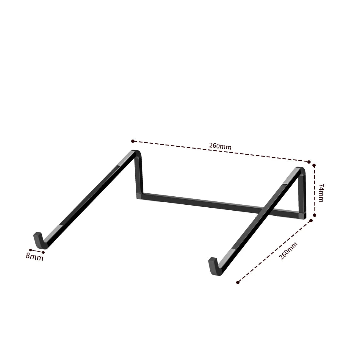 Focus Rest Laptop Stand – Support pliable en aluminium pour ordinateurs portables et tablettes